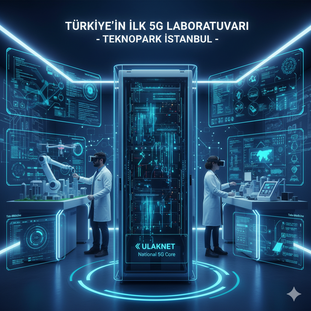 Türkiye'nin İlk 5G Laboratuvarı Teknopark İstanbul'da Kuruluyor: Yerlilik ve Veri Egemenliği Hedefleniyor
